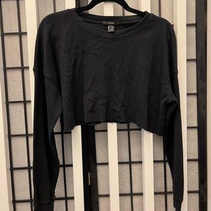 Forever 21. Medium. Long sleeve crop top.